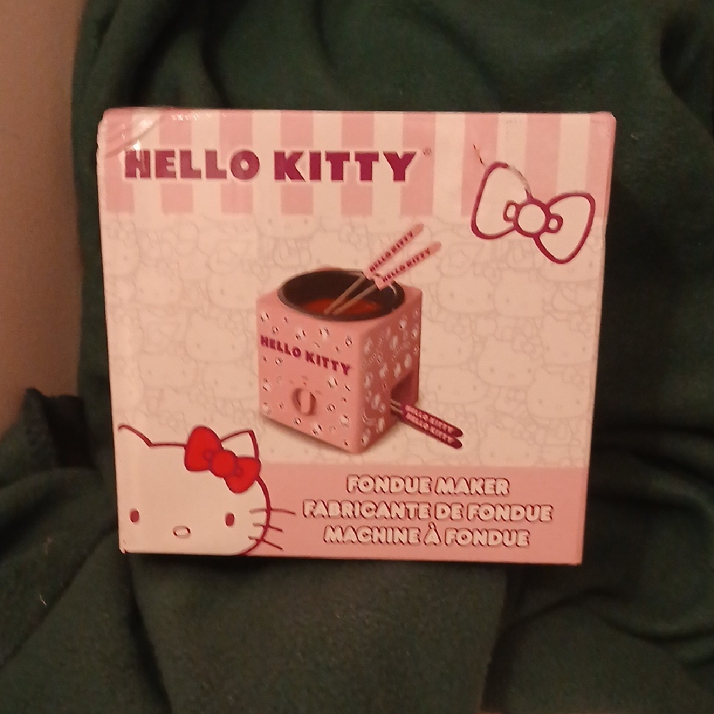 Hello Kitty Pink Fondue Maker free shipping